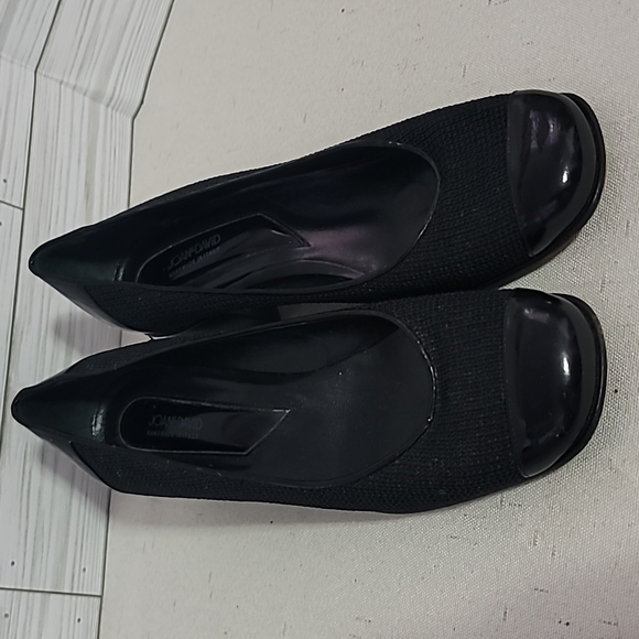 Joan & David Vintage Black Short Heel Sz. 7 - Picture 2 of 6
